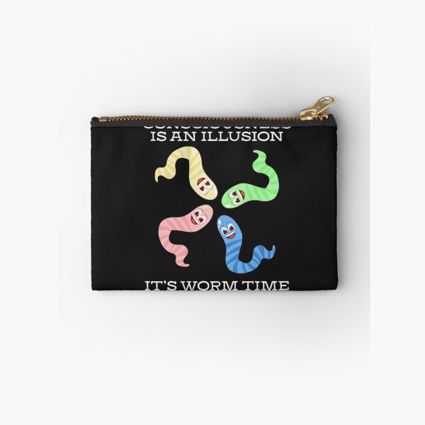 Item preview, Funny Fuzzy Magic Worm mask shirt designed and sold by ClamenTaon.