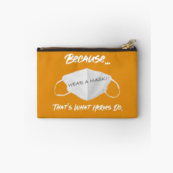 Item preview, Wear a Mask - That's What Heroes Do designed and sold by Lowdown Designs.