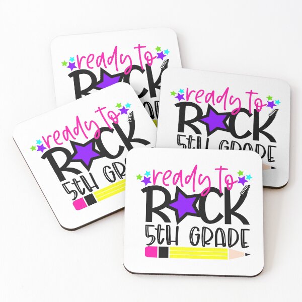 Item preview, Ready to rock 5th grade designed and sold by purpleblobart.