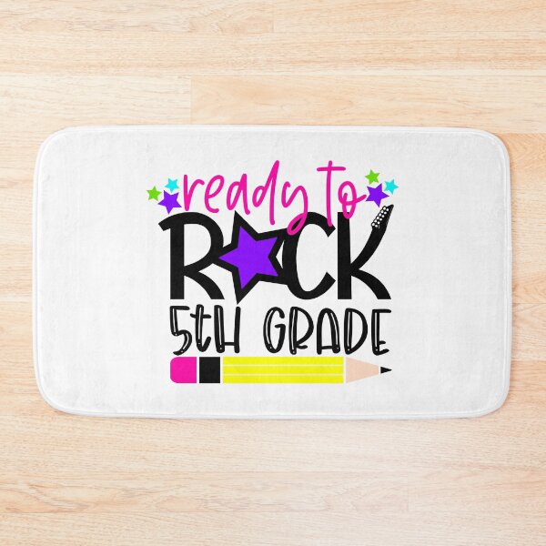 Item preview, Ready to rock 5th grade designed and sold by purpleblobart.
