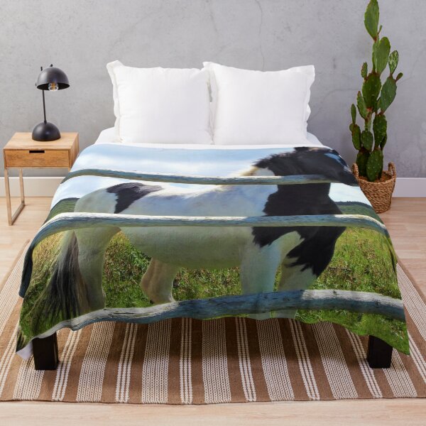 Item preview, Black and White Horse designed and sold by 2020getinspired.
