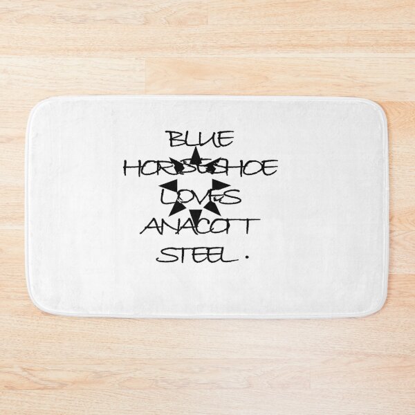 Item preview, BLUE HORSESHOE LOVE ANACOTT STEEL. designed and sold by Dahani-mo.