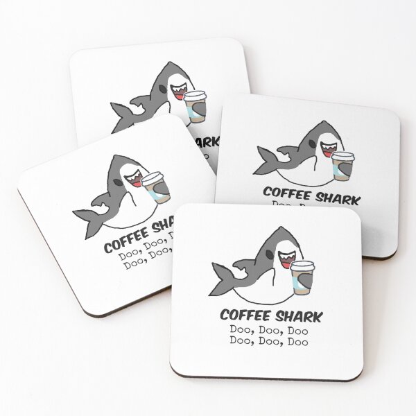 Item preview,  Coffee Shark. Caffeine queen. Java junkie. Coffee first  designed and sold by RoyalTacoBelle.