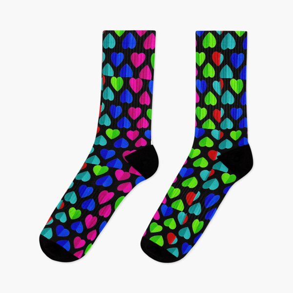 Item preview, Colorful hearts designed and sold by The Sober Art.