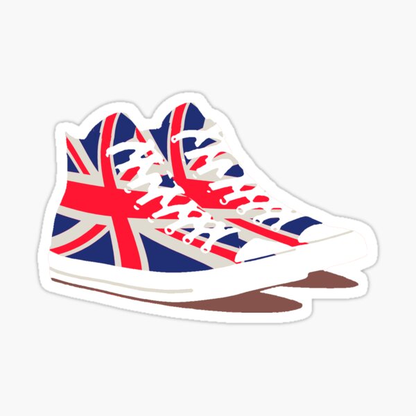 Converse Flag" Sticker for Sale by docBrown00 | Redbubble