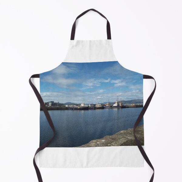 Item preview, Greenock Harbour James Watt Dock Inverclyde Tug boats designed and sold by Scottish Photography .