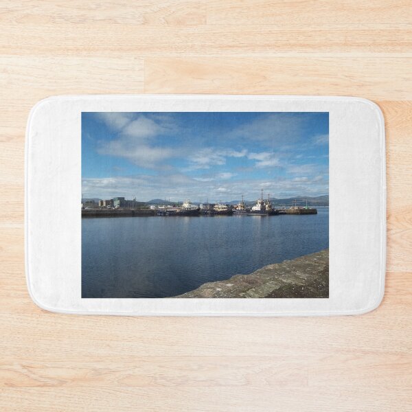 Item preview, Greenock Harbour James Watt Dock Inverclyde Tug boats designed and sold by Scottish Photography .