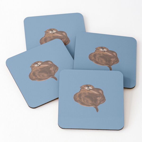 Item preview, Otters in love designed and sold by KJArtist.
