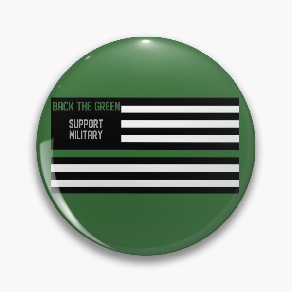 Item preview, Thin Green Line Flag / Back The Green designed and sold by XanderArt.