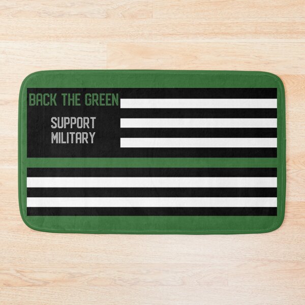 Item preview, Thin Green Line Flag / Back The Green designed and sold by XanderArt.