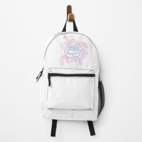 Item preview, Colorful gradient floral design designed and sold by Mandala & More.