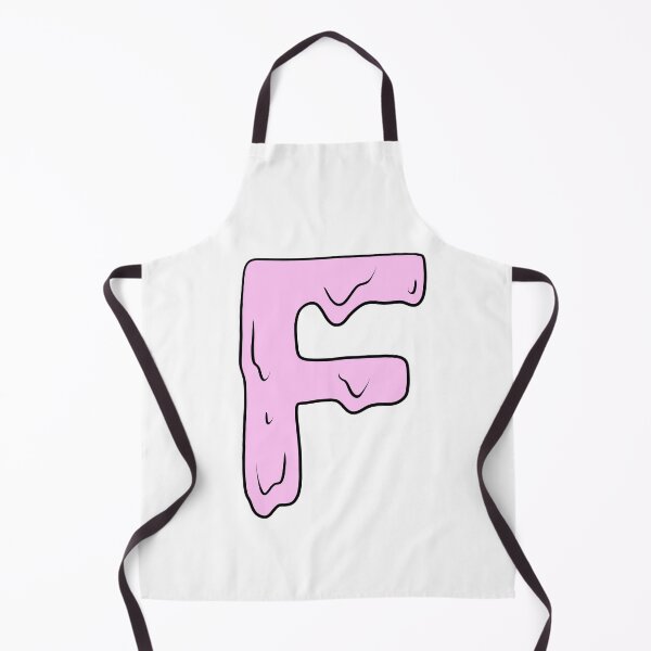 Item preview, melting pastel pink F initial  designed and sold by illhustration.