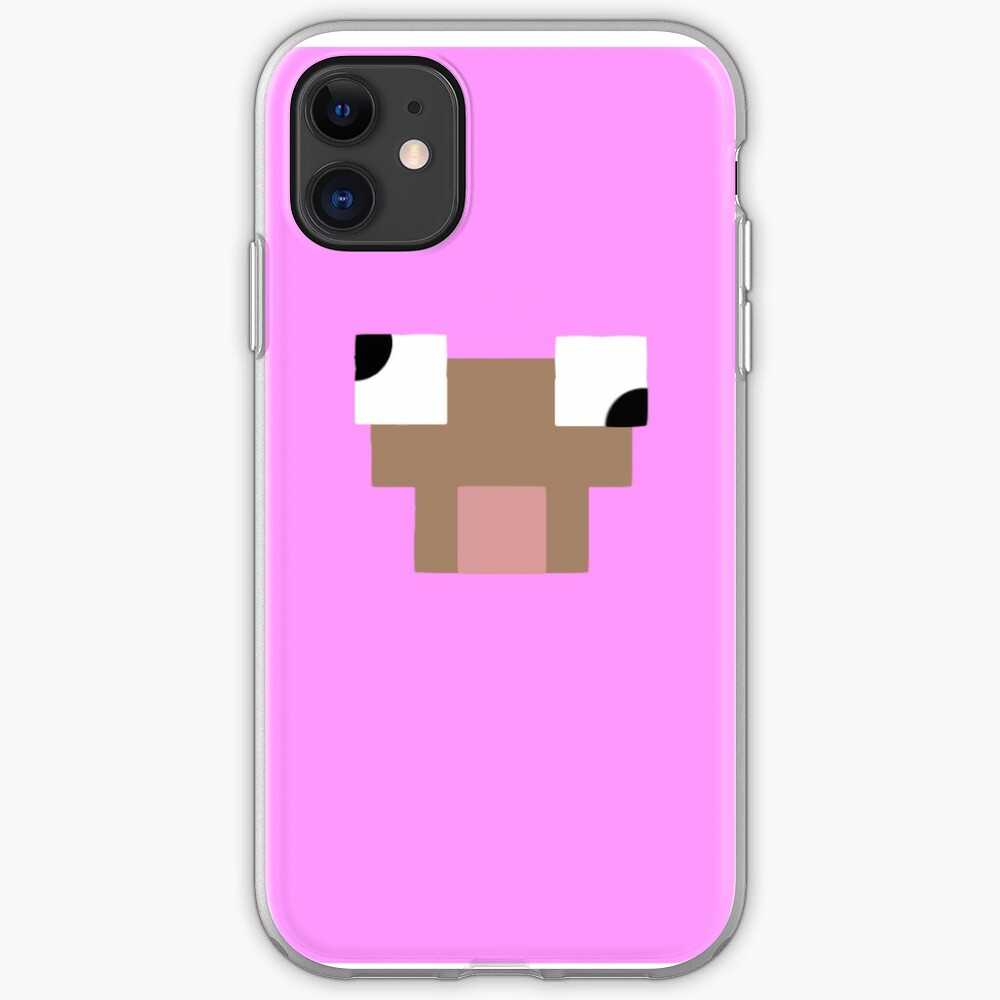 Minecraft Pink Sheep Phone Case Iphone Case Cover By Theloafobread Redbubble - official pink sheep shirt roblox