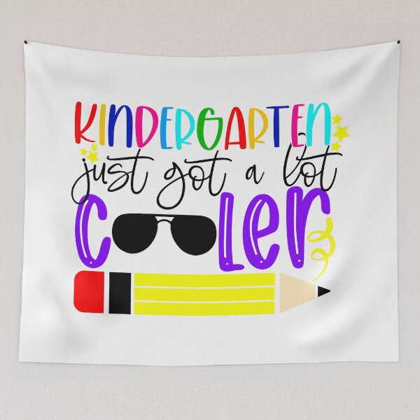 Item preview, Kindergarten just got a lot cooler designed and sold by purpleblobart.