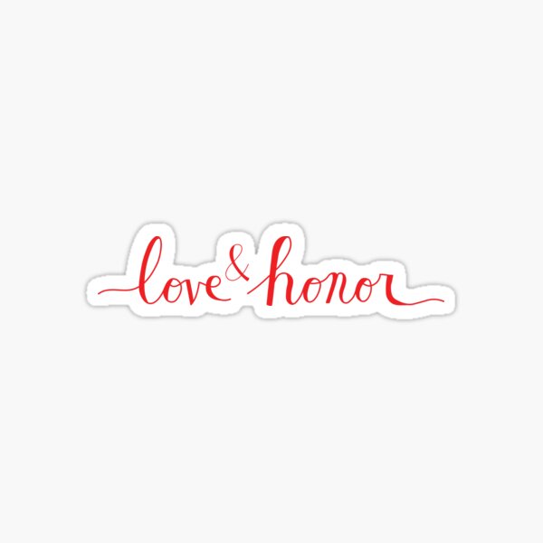Item preview, Love & Honor designed and sold by sierrasdesigns.