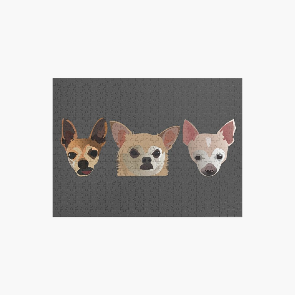  500 Piece Jigsaw Puzzles for Adults - Chihuahuas Dog