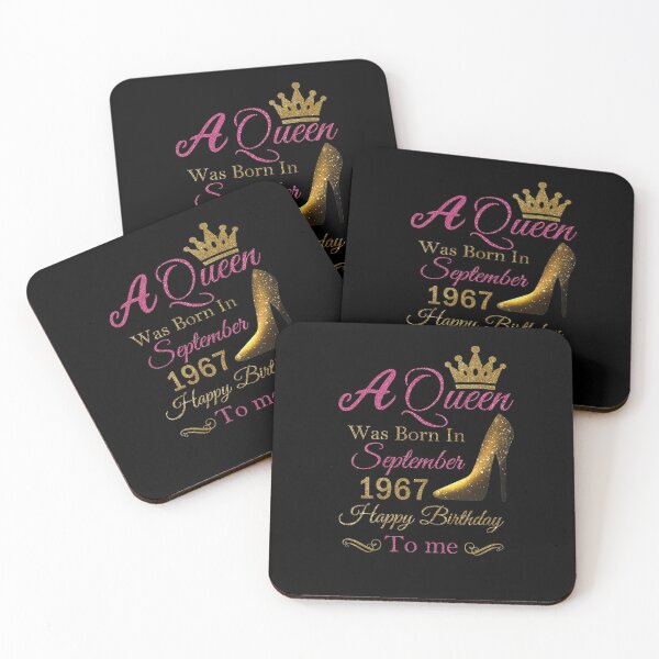 Item preview, A Queen Was Born In September 1967 Happy Birthday To Me designed and sold by KBM Tees ⭐⭐⭐⭐⭐.