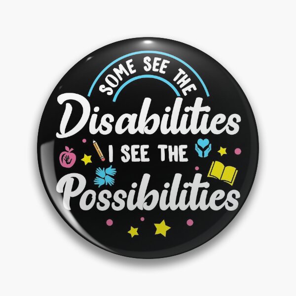 Item preview, Inspirational Special Ed Teacher Gift - Some See The Disabilities, I See The Possibilities designed and sold by kntranhoang.