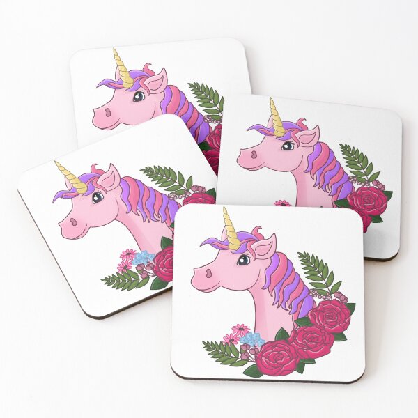 Item preview, Pretty Pink Unicorn designed and sold by Chez Louie Designs.