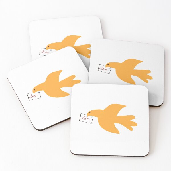 Item preview, Yellow love bird designed and sold by JillEmeny.