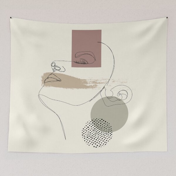 Item preview, Woman Line Face designed and sold by melmin-studio.