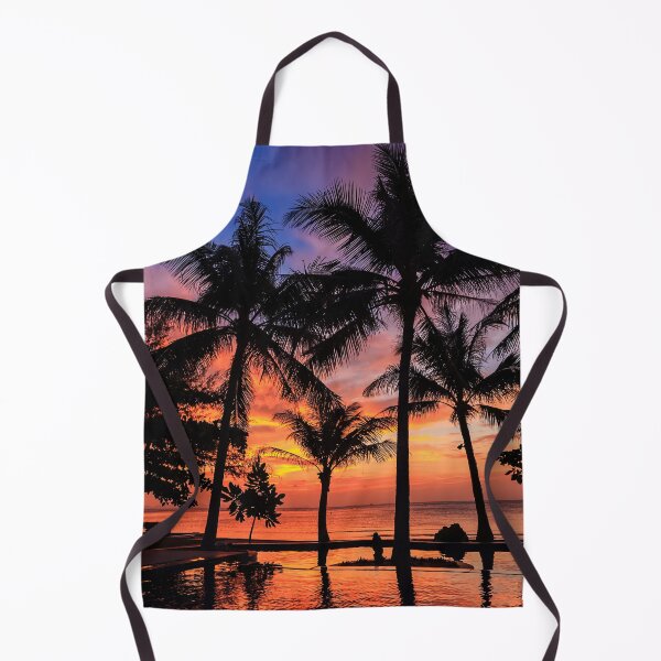 Item preview, Dramatic Sunset with silhouettes palm in Thailand designed and sold by photo123pro.