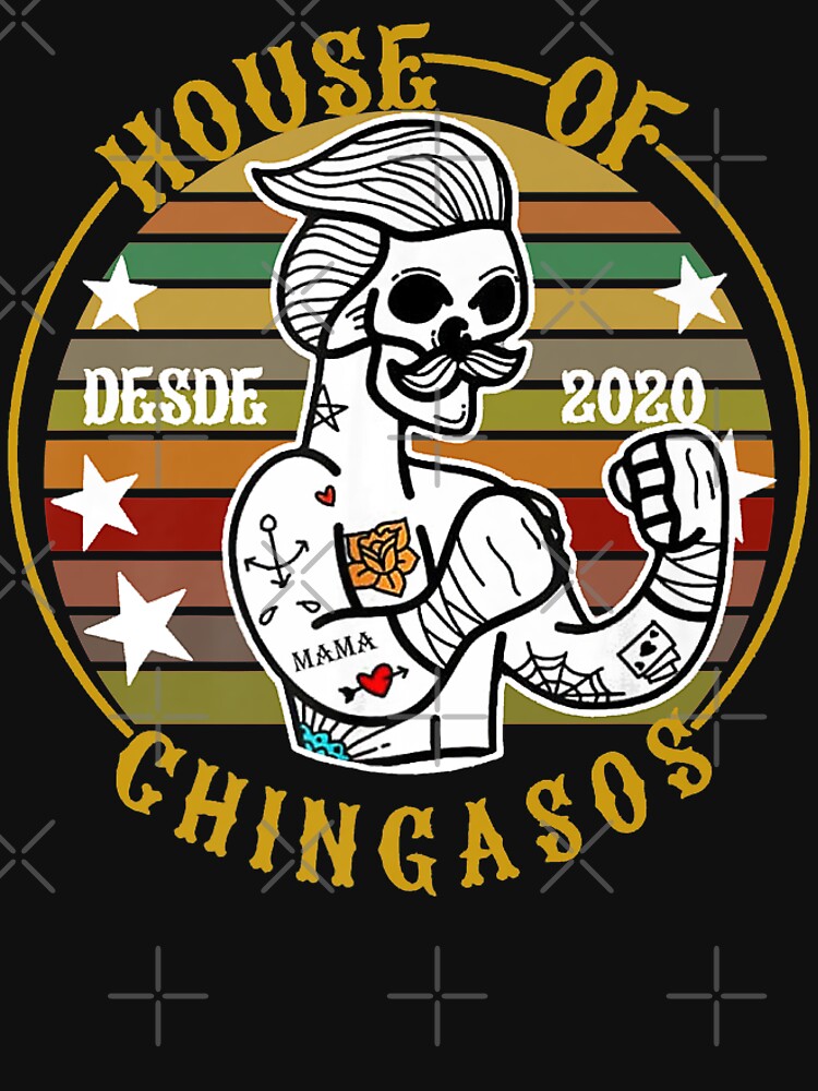 House of Chingasos Puro Raiders OG Chingon Vintage T-Shirt Navy / 2XL