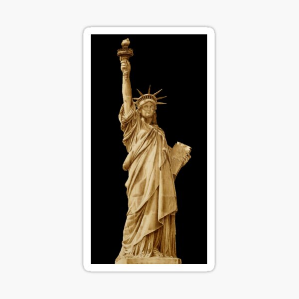 Lady Liberty by Minisa Robinson Sticker
