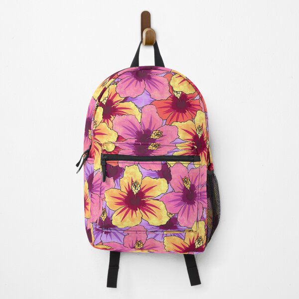 Item preview, Tropical Hibiscus Bright Floral Print Pattern designed and sold by PosyAndPetrova.