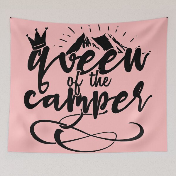 Item preview, Queen Of The Camper, Camping Shirt, RV Shirt, Camping Gift, Camper Shirt, Travel Shirt, Road Trip, RV Gift, RV Camping Shirt  designed and sold by KC1max.