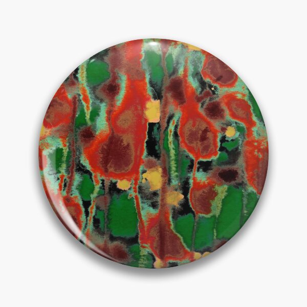 Item preview, Red and Green Abstract Watercolor designed and sold by Wendi Moore.