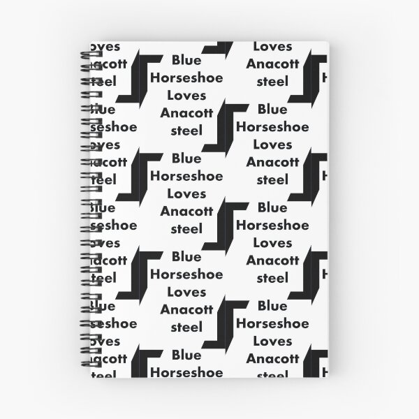 Item preview, BLUE HORSESHOE LOVE ANACOTT STEEL! Classic t-chirts funny clothing designed and sold by Dahani-mo.