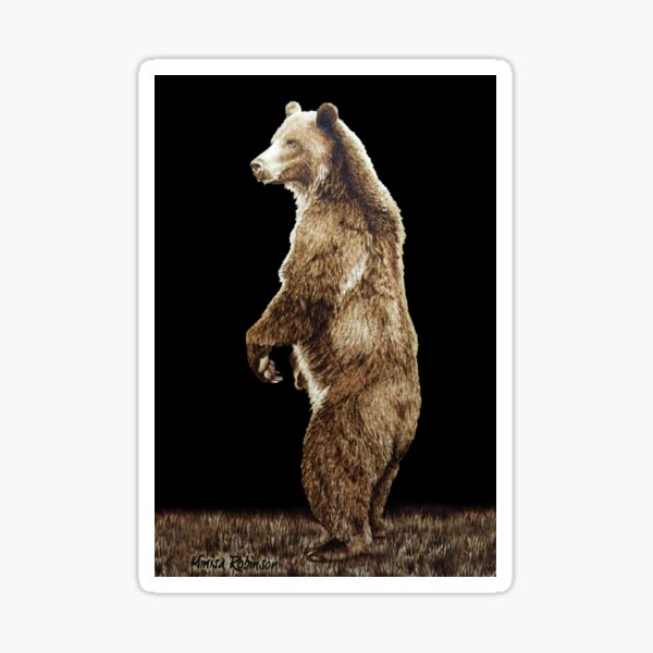 Item preview, Grizzly Bear by Minisa Robinson designed and sold by MinisaRobinson.