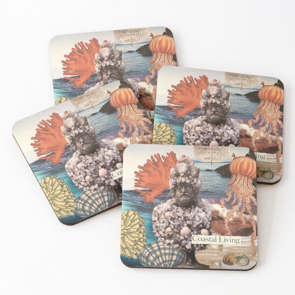 Item preview, Coastal Living Collage designed and sold by Gigi Larsen Creative.