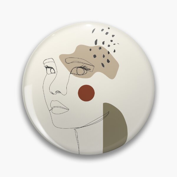 Item preview, Glancing Eyes in One Line designed and sold by melmin-studio.