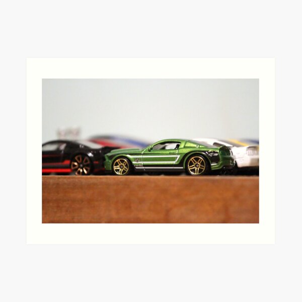 Collectible Mustangs Art Print
