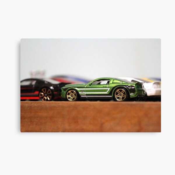 Collectible Mustangs Canvas Print