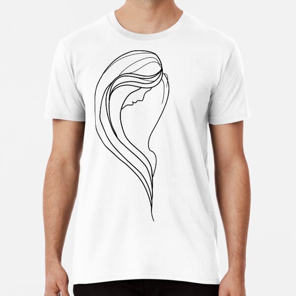 Item preview, Girl face - tear drop designed and sold by Aamen.