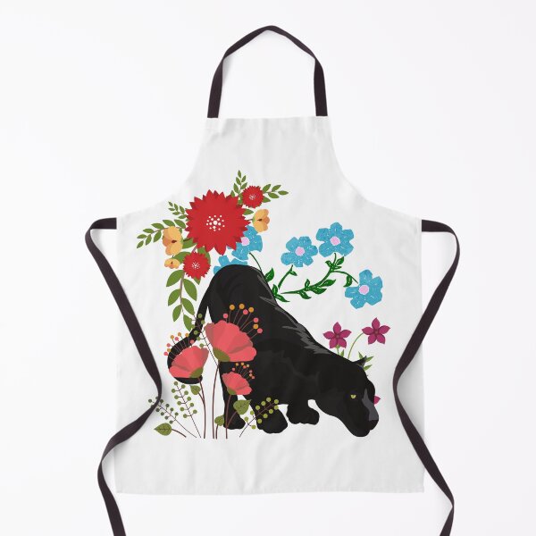 Item preview, Panther In The Flowers designed and sold by tea-punk.