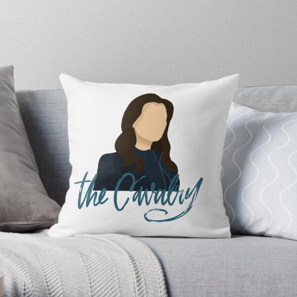Melinda May -- The Cavalry Throw Pillow