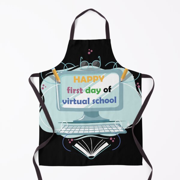 Item preview, happy first day of virtual school designed and sold by gharbi.