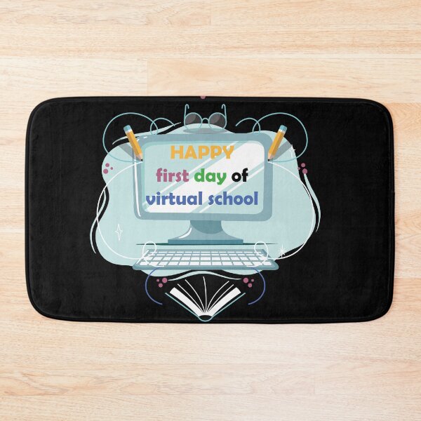 Item preview, happy first day of virtual school designed and sold by gharbi.