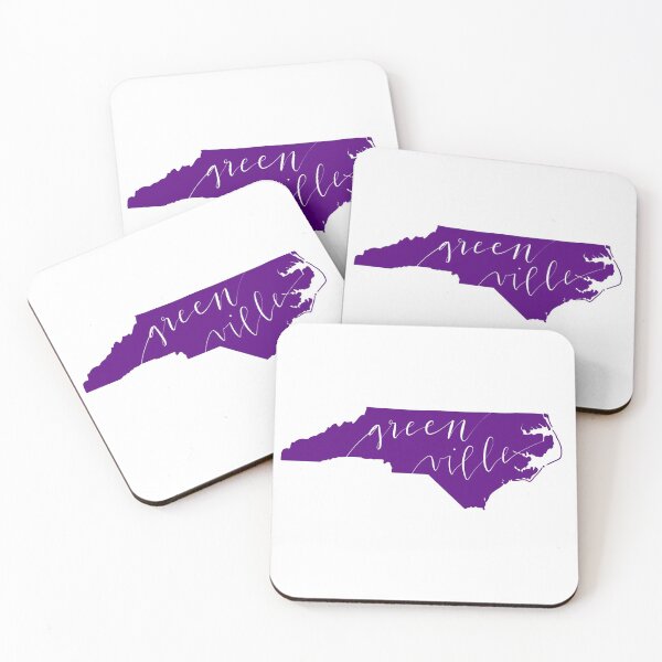 Item preview, Greenville North Carolina State Outline Calligraphy designed and sold by Sarah Burk.