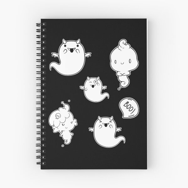 Item preview, Cute Ghosts Pattern designed and sold by AliCaliDesigns.
