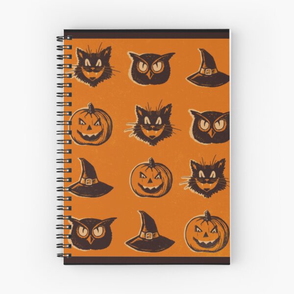 Item preview, Vintage Halloween Pattern I designed and sold by HaileyBrooke.