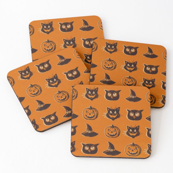 Item preview, Vintage Halloween Pattern I designed and sold by HaileyBrooke.