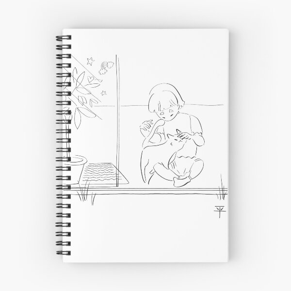 Item preview, Cat and Friend designed and sold by little  ochre.