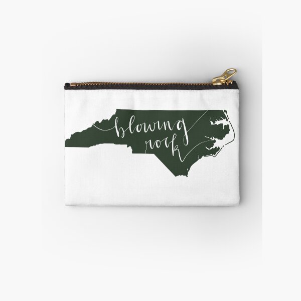 Item preview, Blowing Rock North Carolina State Outline Calligraphy designed and sold by Sarah Burk.