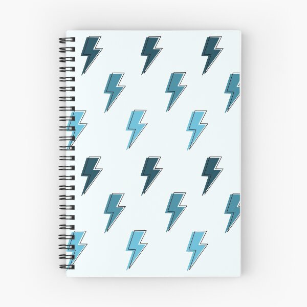Item preview, blue lightning bolt pattern designed and sold by designsbysoph-.