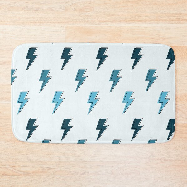 Item preview, blue lightning bolt pattern designed and sold by designsbysoph-.